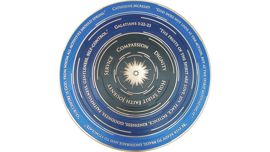 cast-bronze-plaque-circle-blue