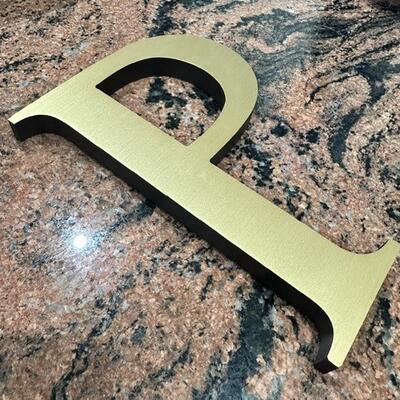 Cast Bronze Letters