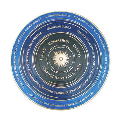 Cast Bronze Circle Plaques