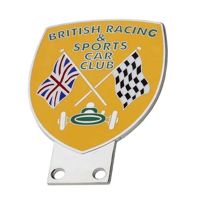 Car Club Grill Badges